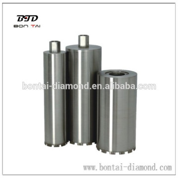 Reinforced concrete diamond core bits laser welded